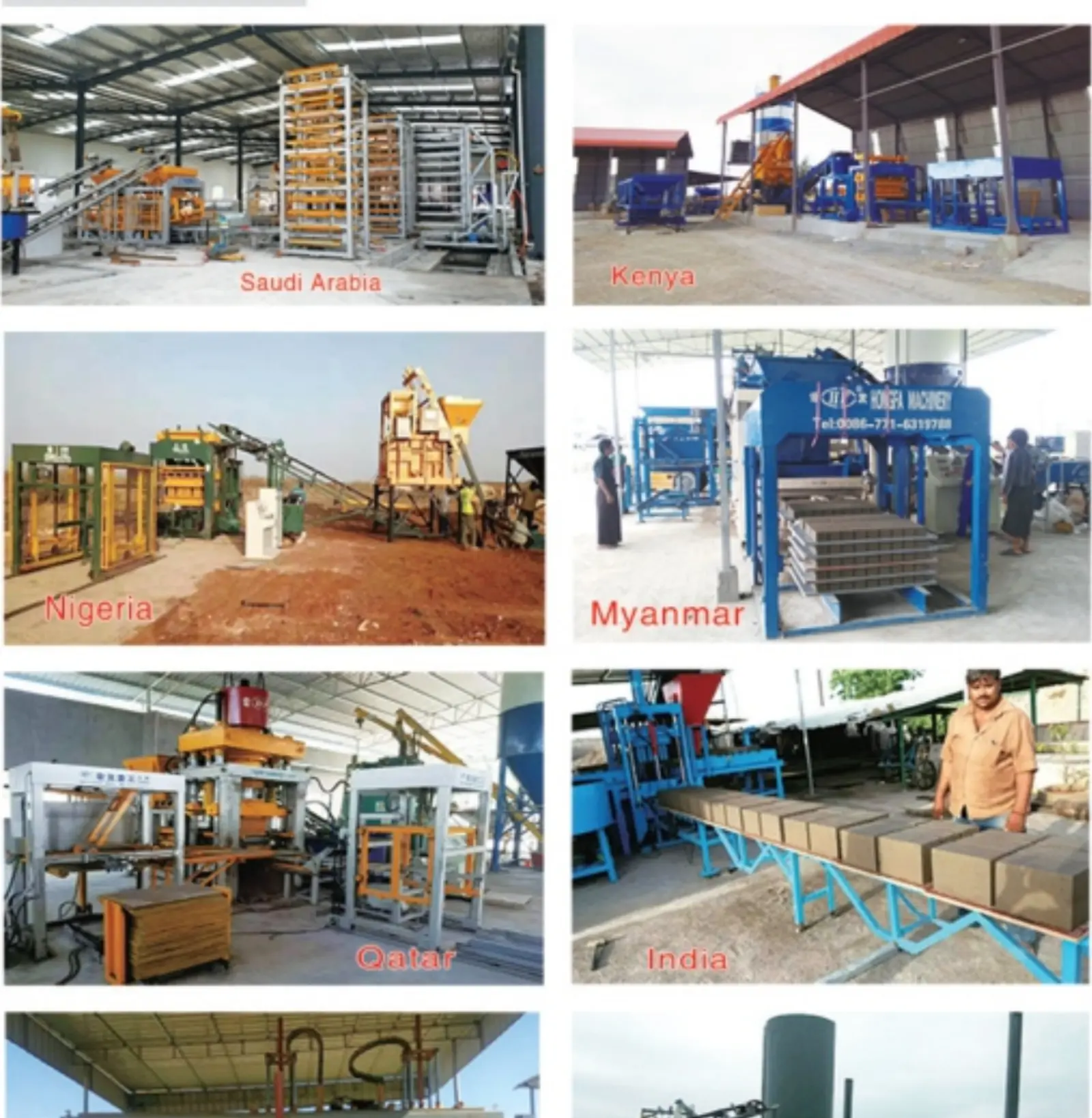 International industrial projects